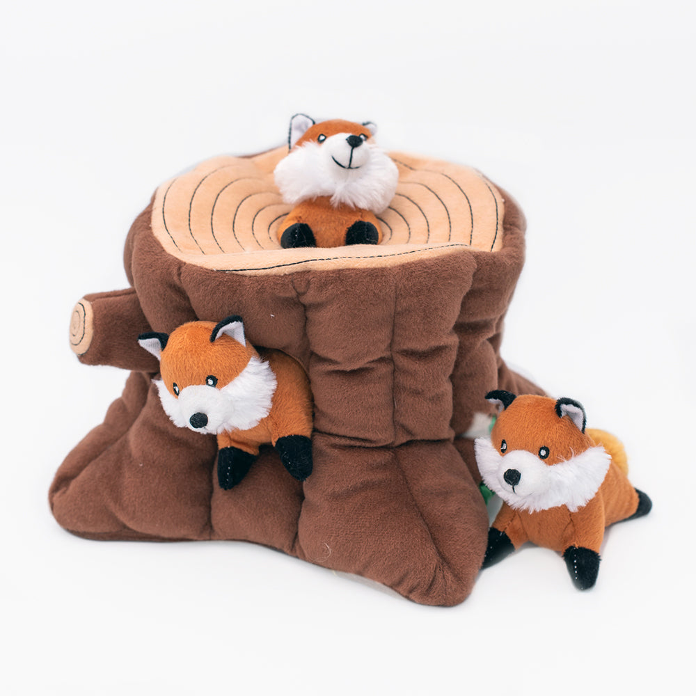 Fox Stump Burrow Toy