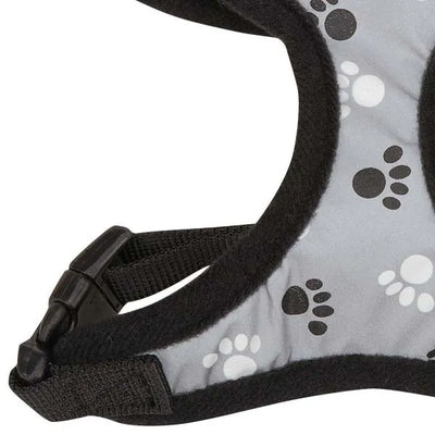 Reflective Paw Print Harness - 3 Sizes